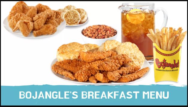 Bojangles Breakfast Menu & Prices