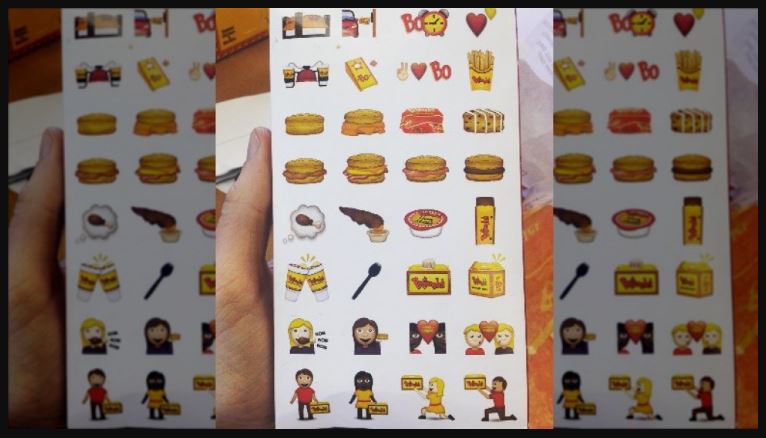 Bojangles' has its own emoji app