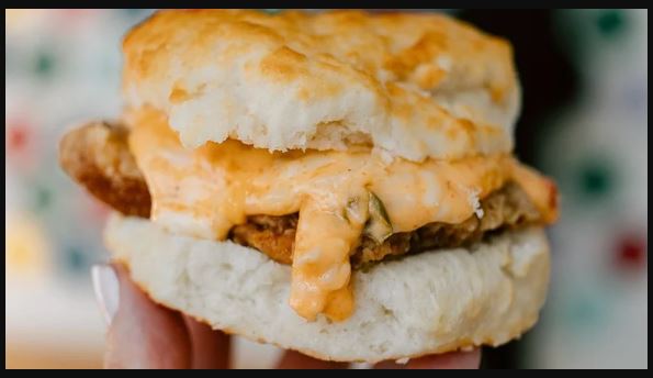 The Bojangles' Pimento Cheese Biscuit packs regional appeal