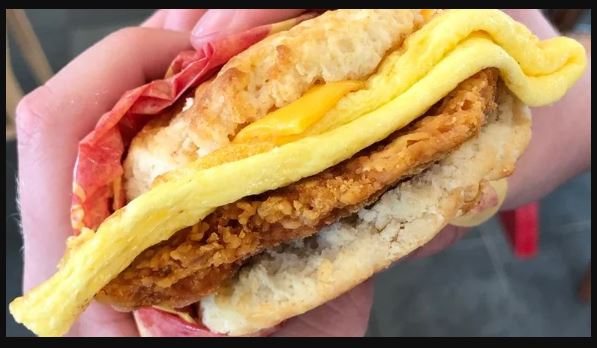 The Cajun Filet Biscuit offers distinctly delicious flavor