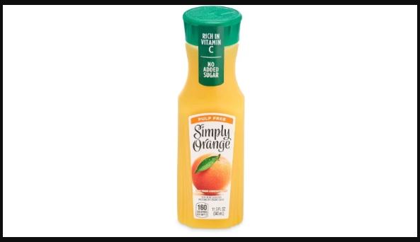 The Simply Orange Juice is simply awesome